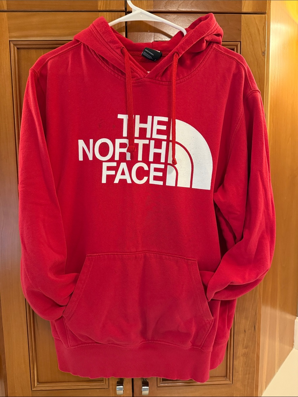 North Face Red Hoodie Men’s Medium